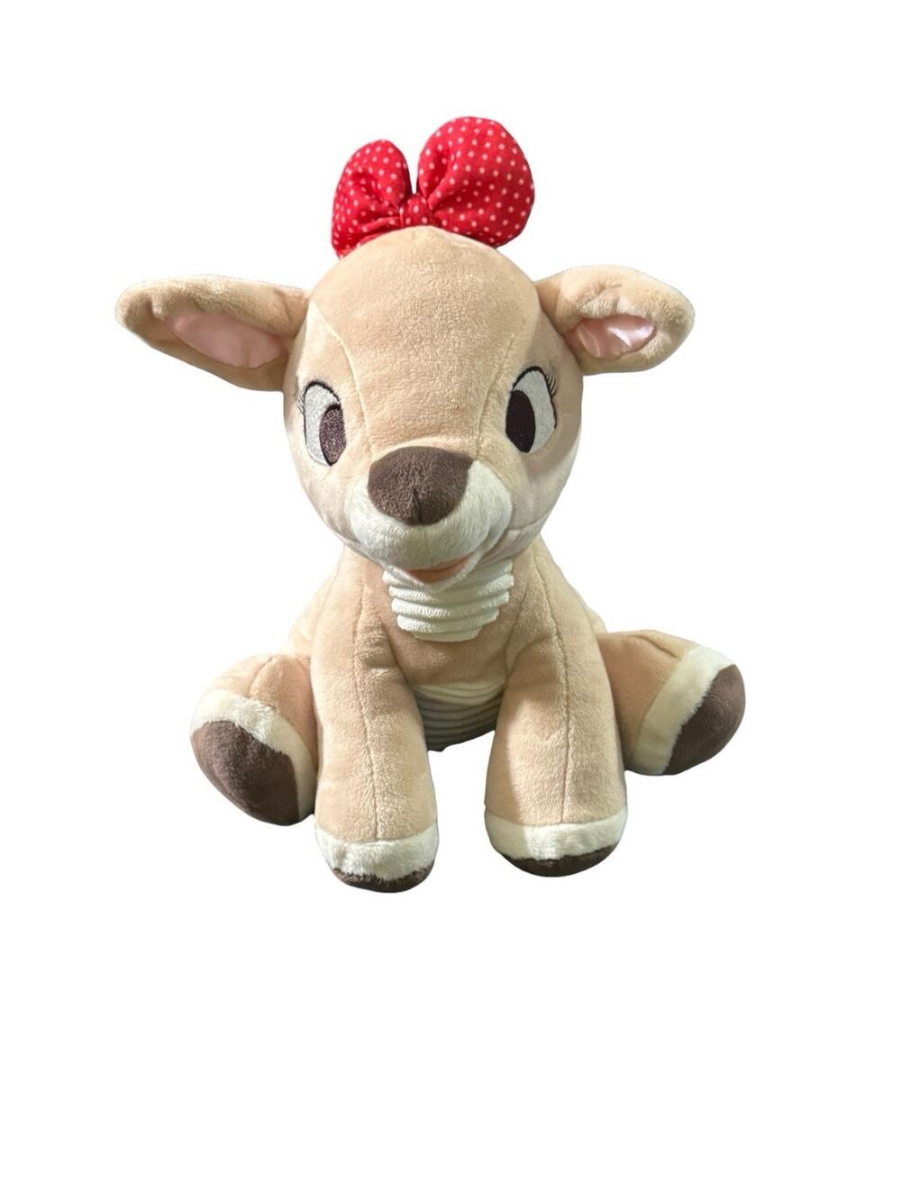 Clarice Rudolph The Rednose Reindeer Plush 2014 Kids Preferred Baby Crinkle Ears